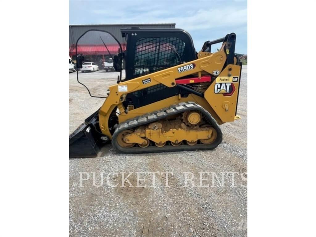 CAT 259D3 Kāpurķēžu iekrāvēji
