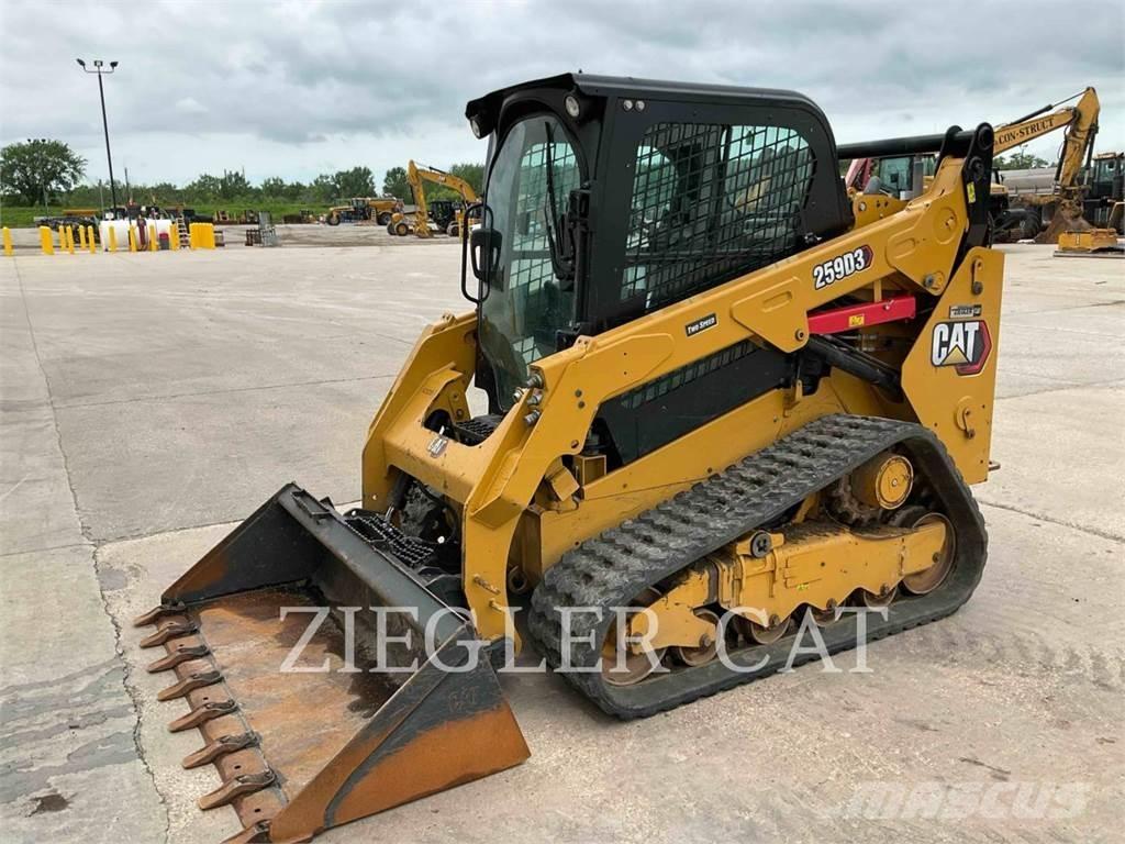 CAT 259D3 Kāpurķēžu iekrāvēji