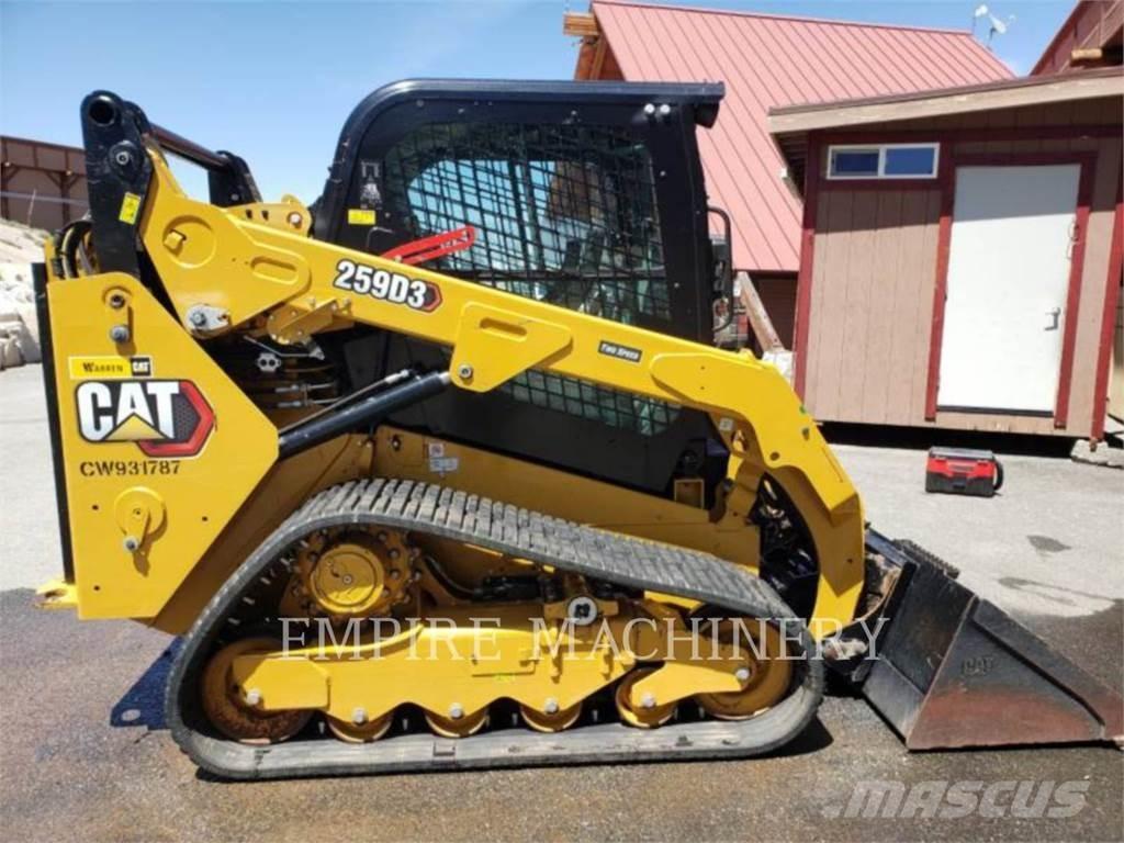 CAT 259D3 Lietoti riteņu kompaktiekrāvēji