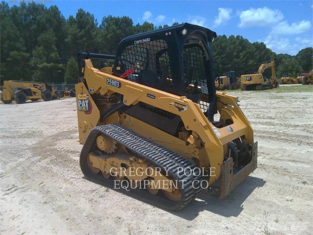 CAT 259D3 Kāpurķēžu iekrāvēji