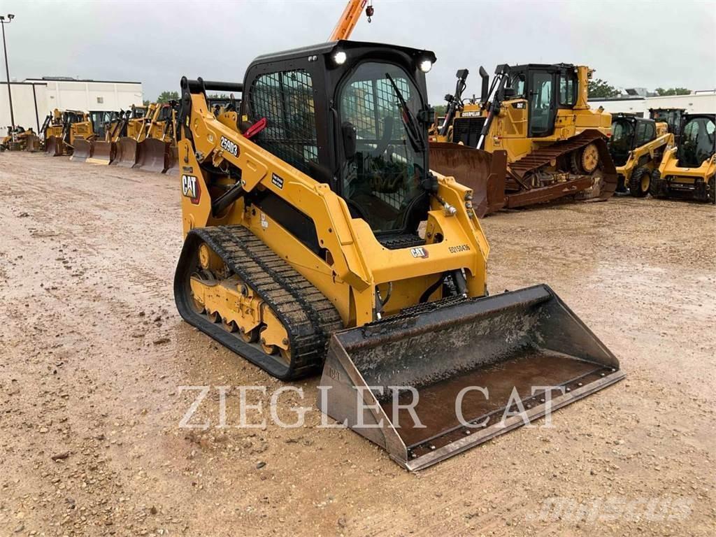 CAT 259D3 Kāpurķēžu iekrāvēji