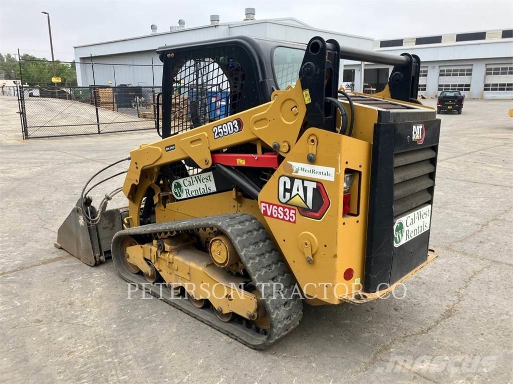 CAT 259D3 Lietoti riteņu kompaktiekrāvēji