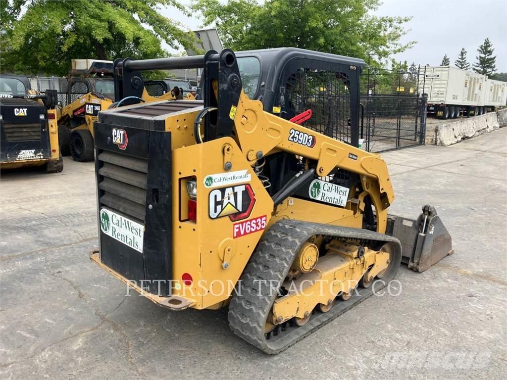 CAT 259D3 Lietoti riteņu kompaktiekrāvēji