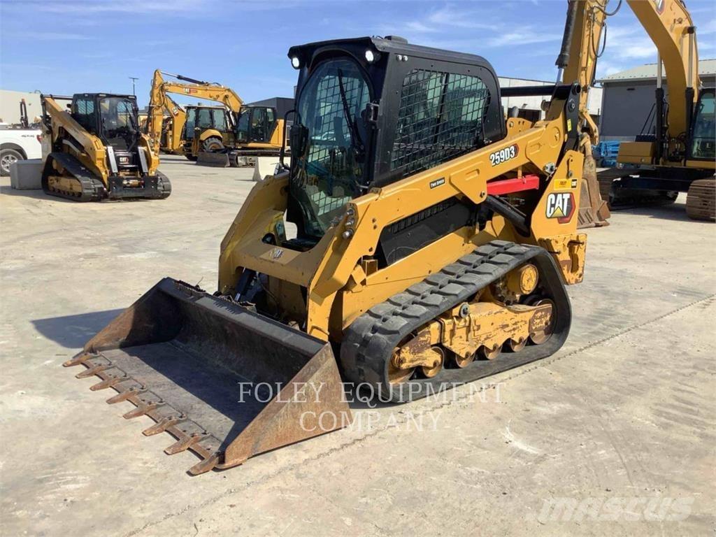 CAT 259D3 Lietoti riteņu kompaktiekrāvēji