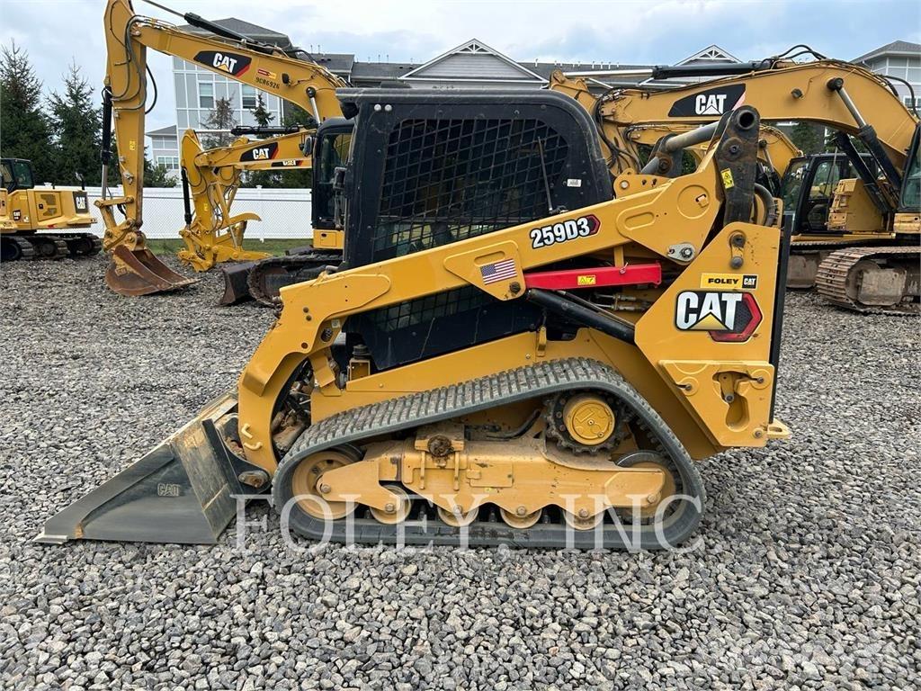 CAT 259D3 Kāpurķēžu iekrāvēji