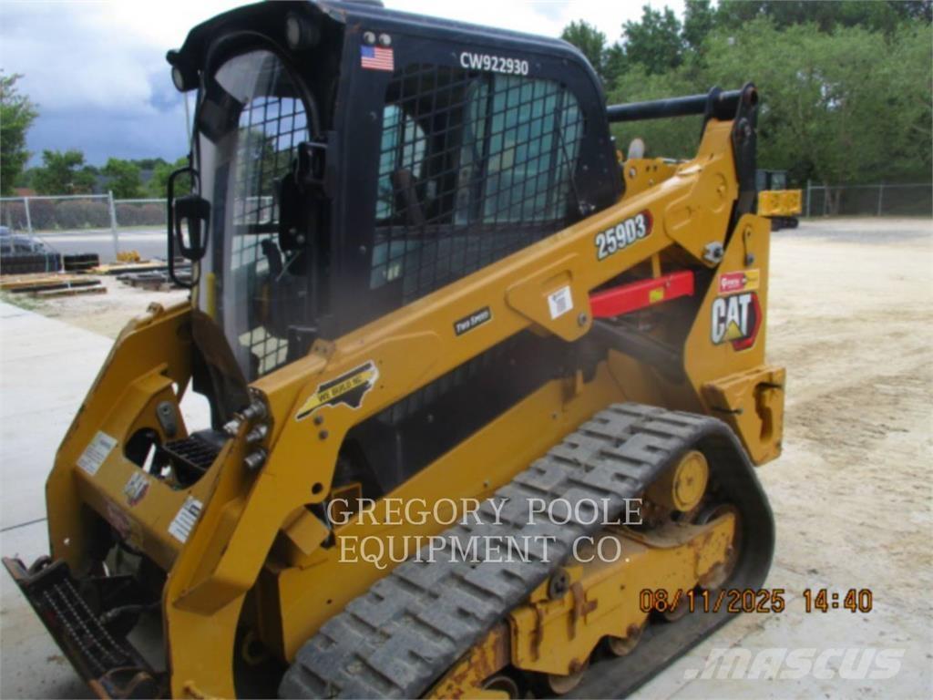CAT 259D3 Kāpurķēžu iekrāvēji
