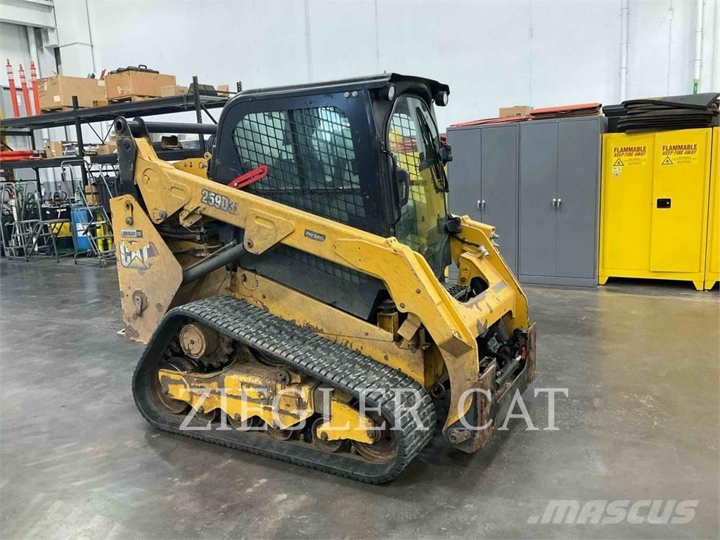 CAT 259D3 Kāpurķēžu iekrāvēji