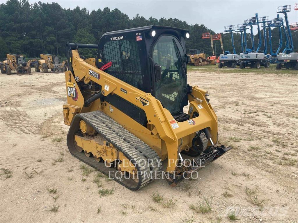 CAT 259D3 Kāpurķēžu iekrāvēji