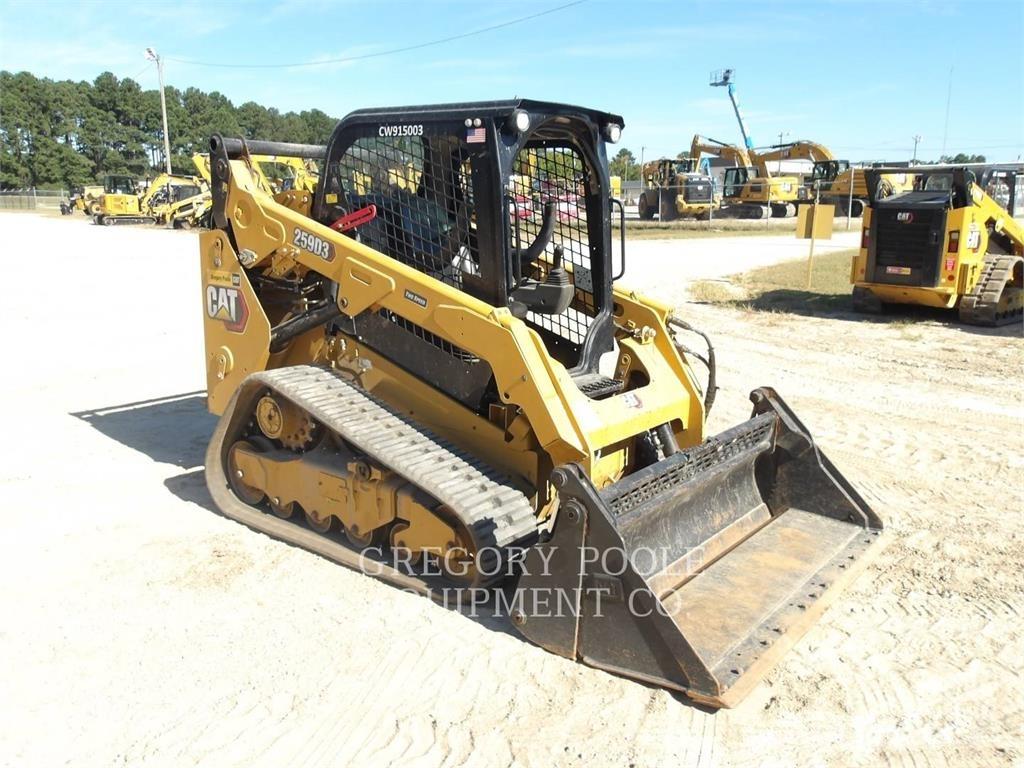 CAT 259D3 Kāpurķēžu iekrāvēji