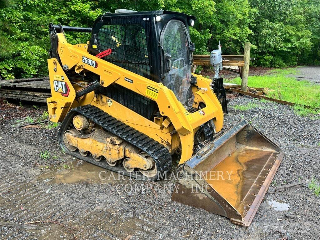 CAT 259D3 Kāpurķēžu iekrāvēji