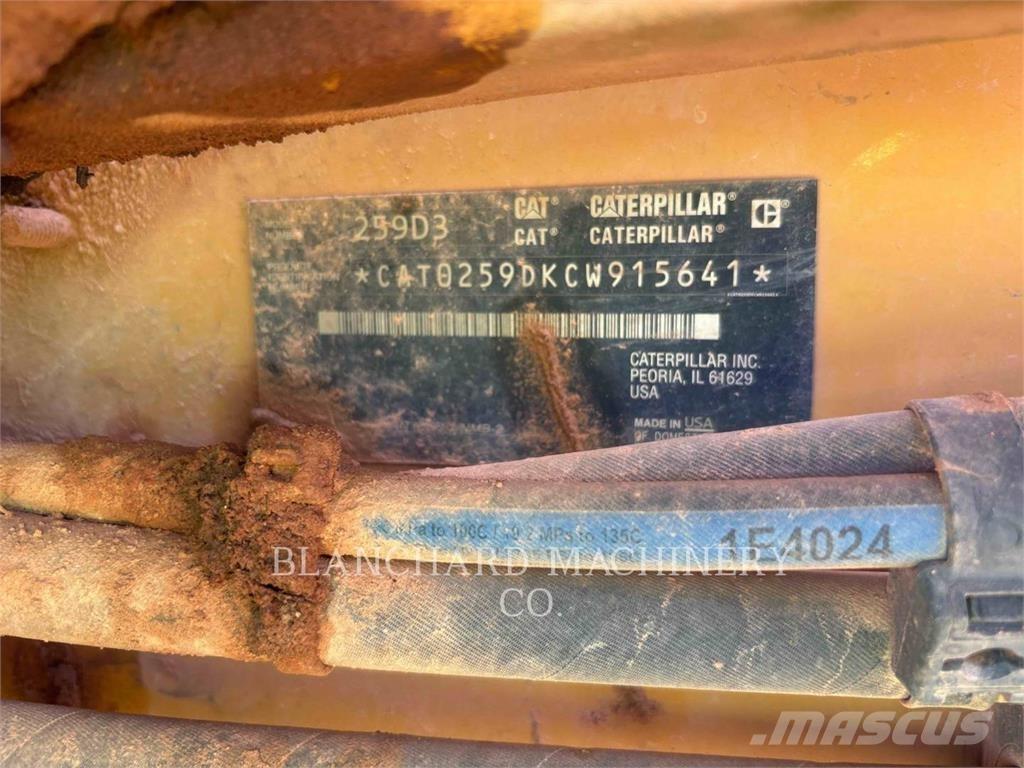CAT 259D3 Kāpurķēžu iekrāvēji
