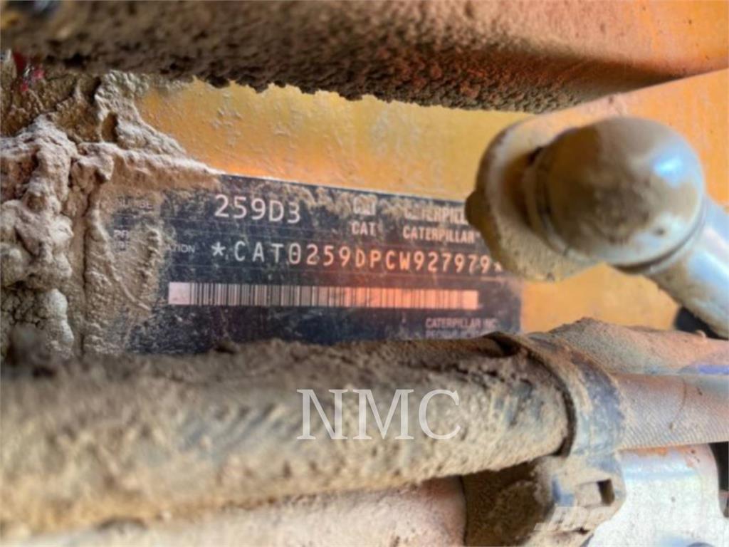 CAT 259D3 Kāpurķēžu iekrāvēji