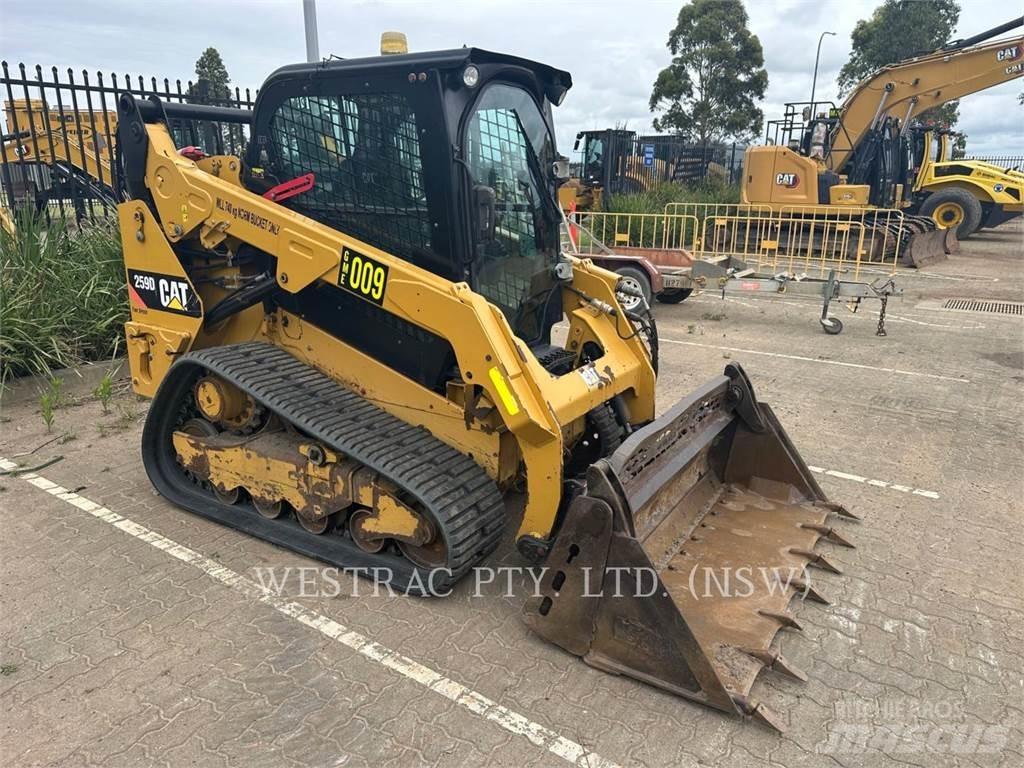 CAT 259DLRC Kāpurķēžu iekrāvēji