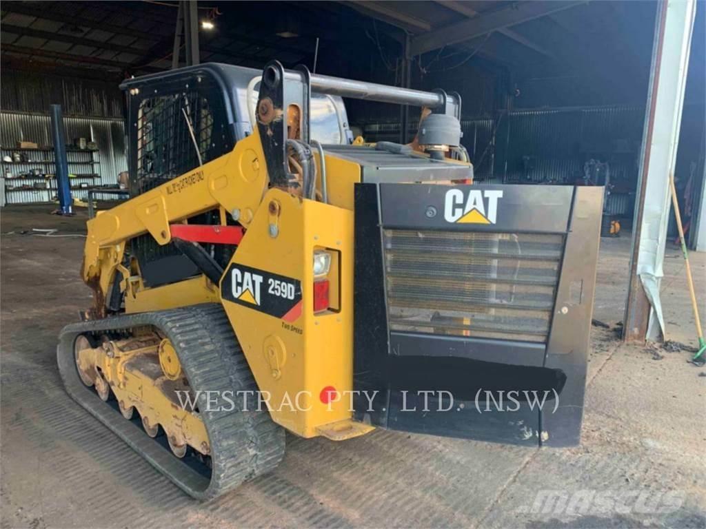 CAT 259DLRC Kāpurķēžu iekrāvēji