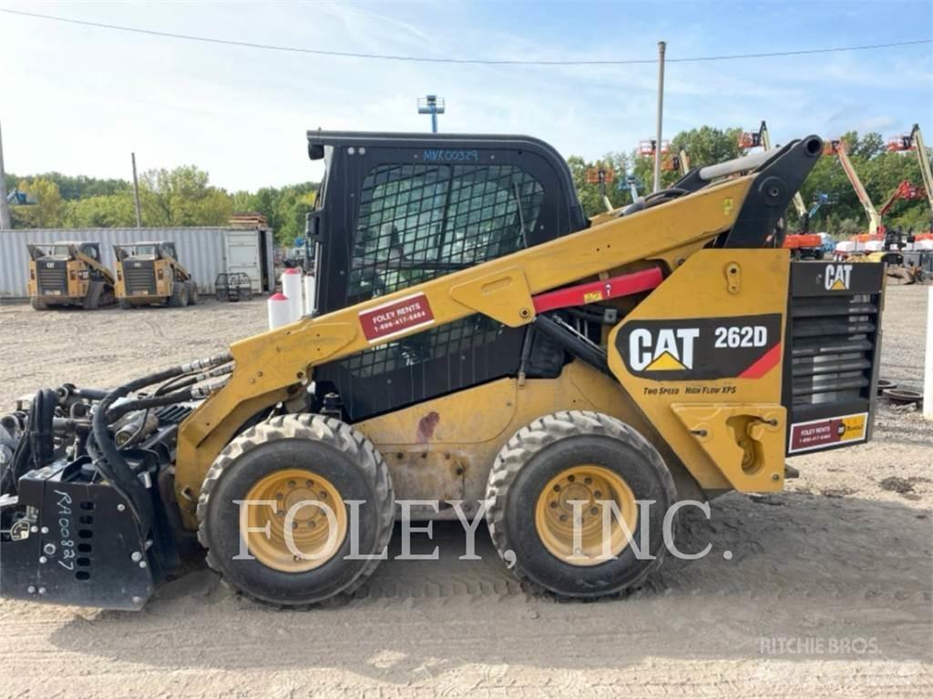 CAT 262D Lietoti riteņu kompaktiekrāvēji