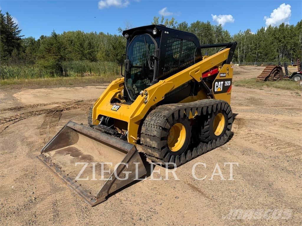 CAT 262D Lietoti riteņu kompaktiekrāvēji