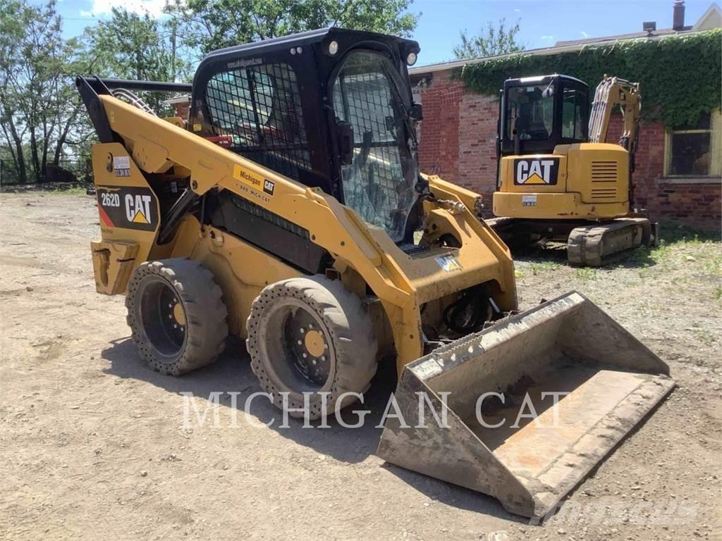 CAT 262D A2Q+ Lietoti riteņu kompaktiekrāvēji