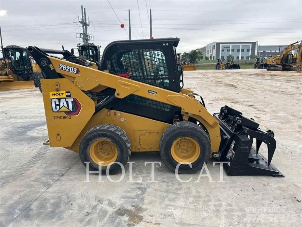 CAT 262D CAB Iekrāvēji uz riteņiem