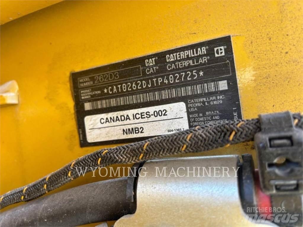 CAT 262D3 Lietoti riteņu kompaktiekrāvēji