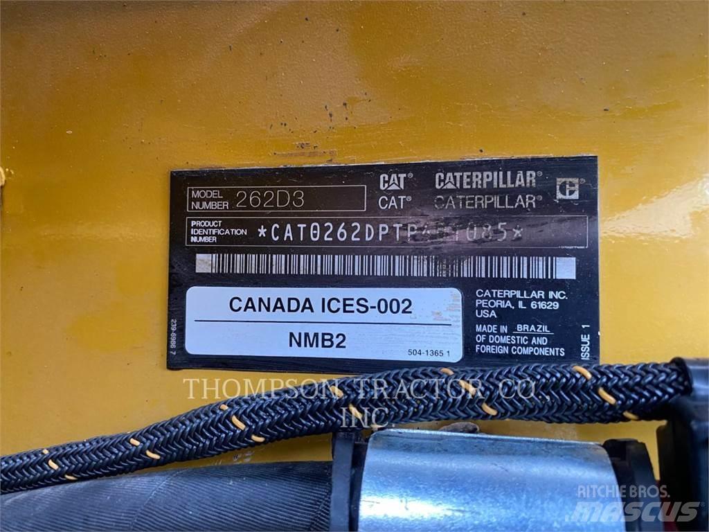 CAT 262D3 Lietoti riteņu kompaktiekrāvēji