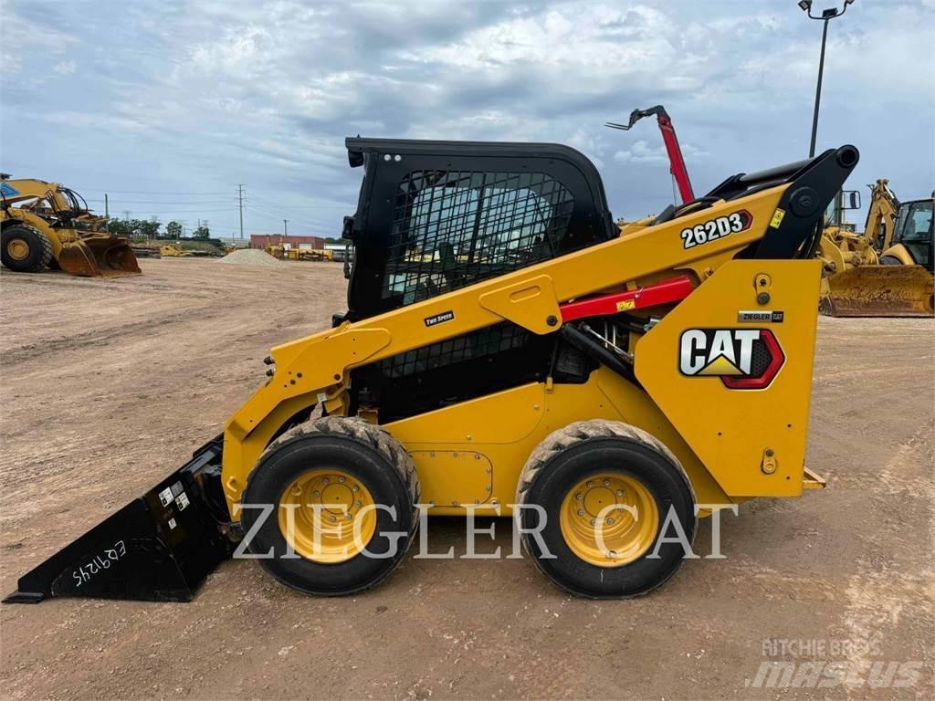 CAT 262D3 Lietoti riteņu kompaktiekrāvēji