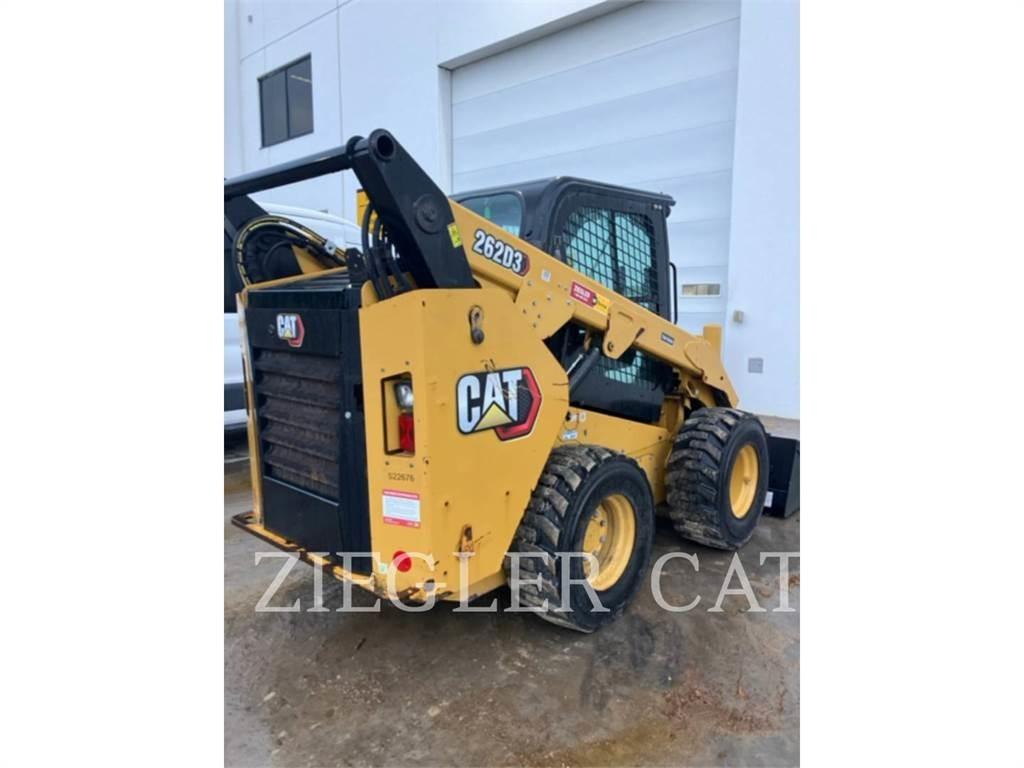 CAT 262D3 Lietoti riteņu kompaktiekrāvēji