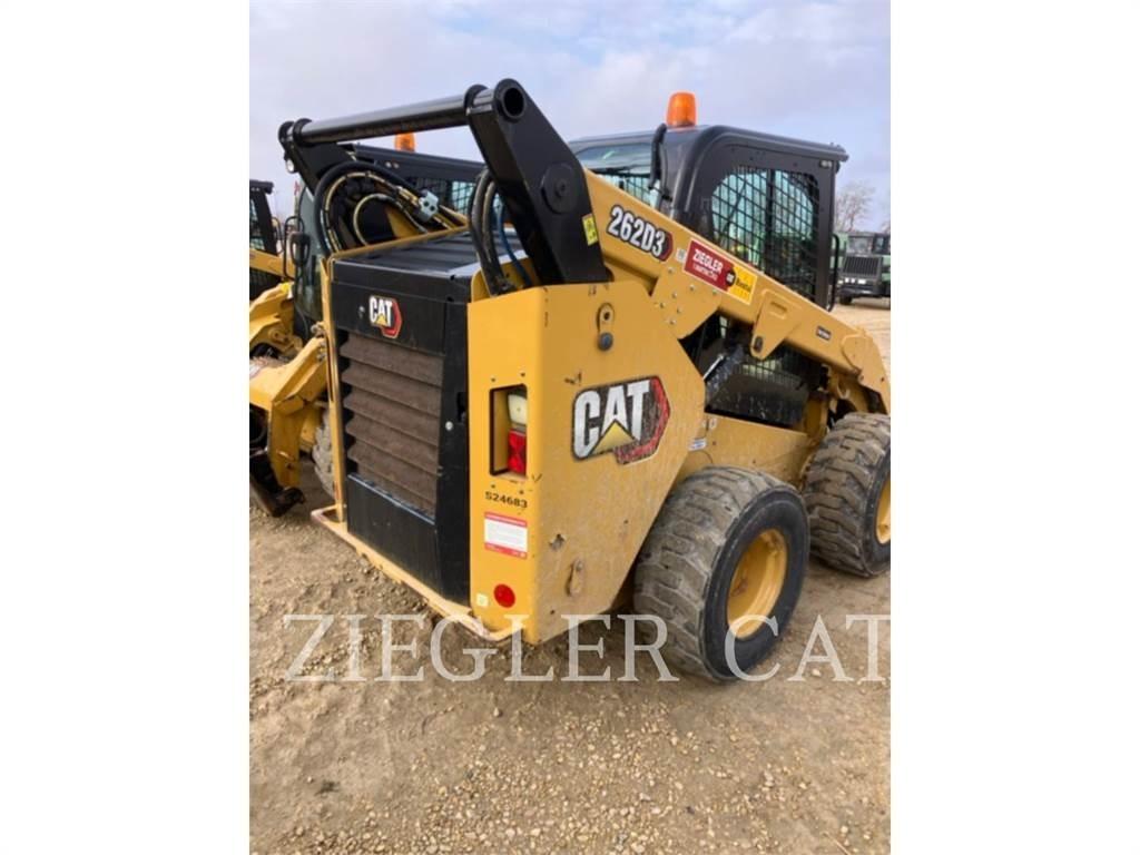 CAT 262D3 Lietoti riteņu kompaktiekrāvēji