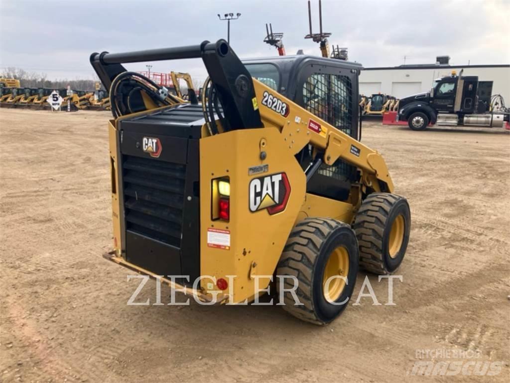 CAT 262D3 Lietoti riteņu kompaktiekrāvēji