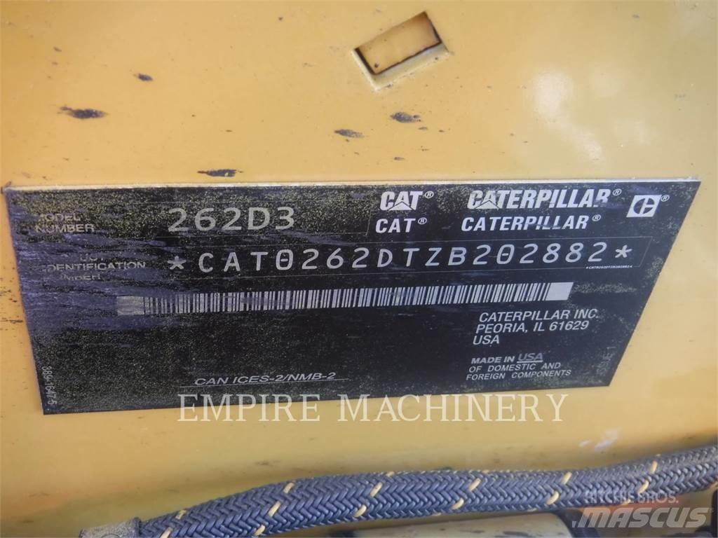 CAT 262D3 Lietoti riteņu kompaktiekrāvēji