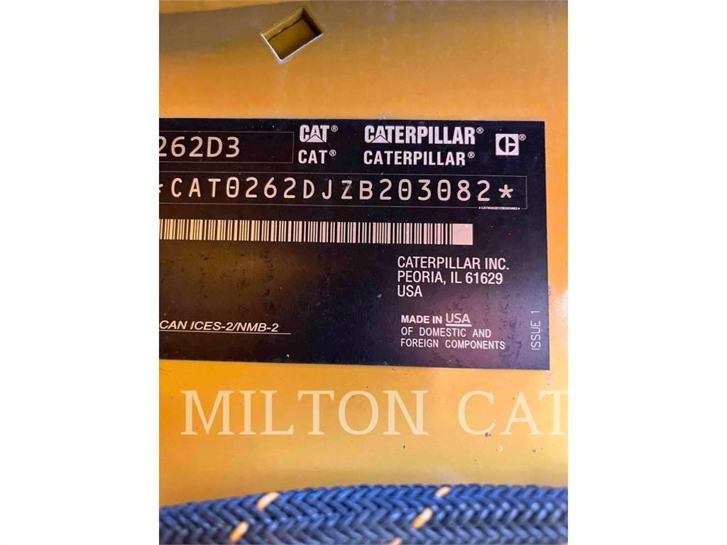 CAT 262D3 Lietoti riteņu kompaktiekrāvēji
