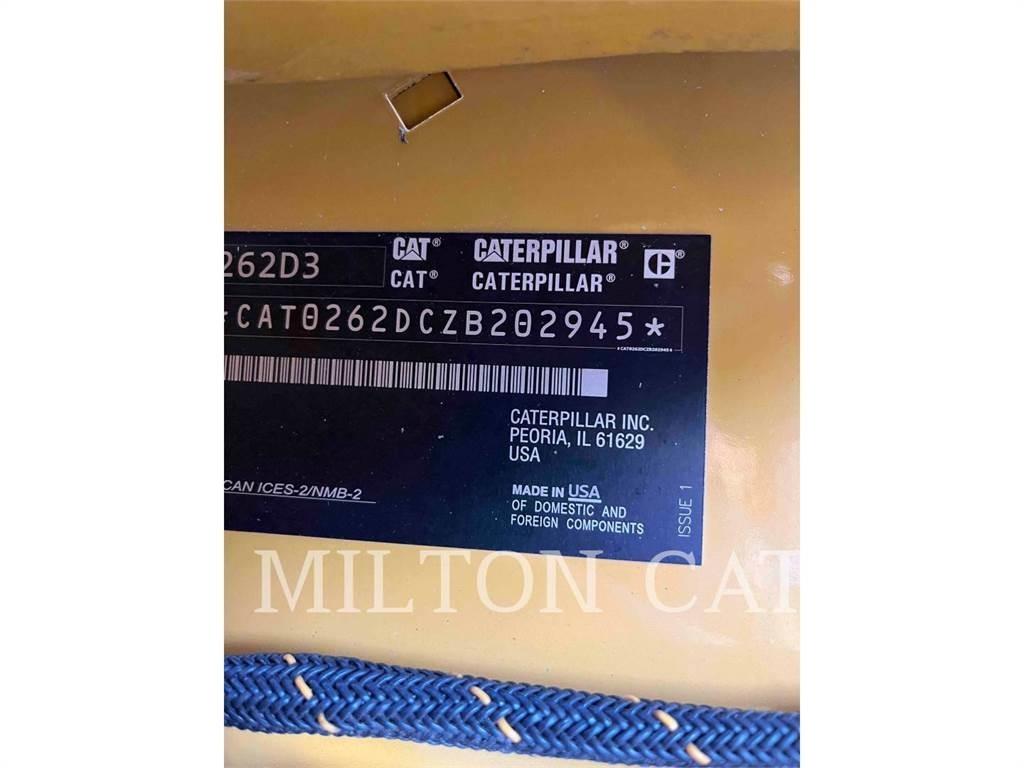 CAT 262D3 Lietoti riteņu kompaktiekrāvēji