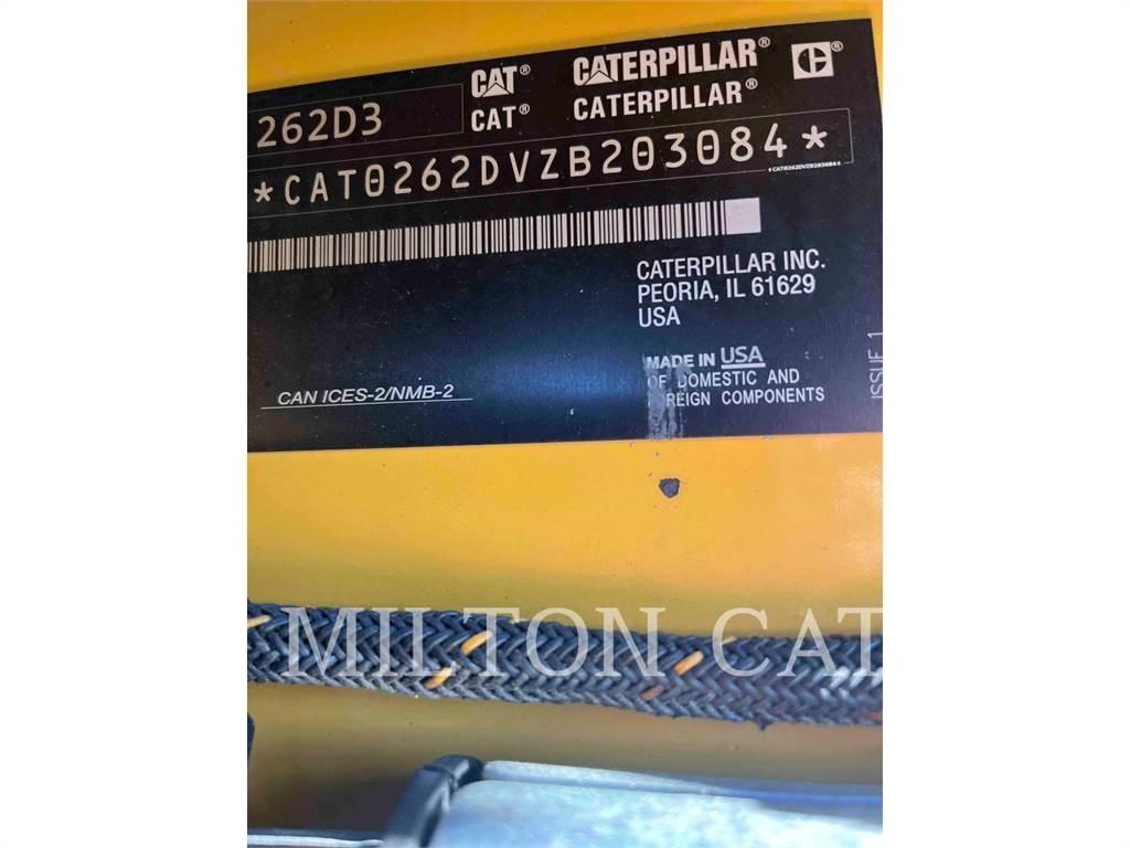 CAT 262D3 Lietoti riteņu kompaktiekrāvēji