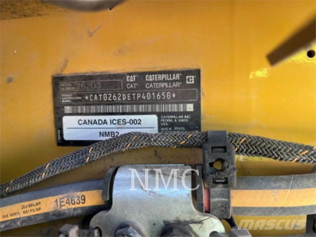 CAT 262D3 Lietoti riteņu kompaktiekrāvēji