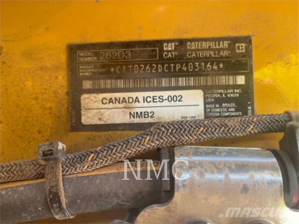CAT 262D3 Lietoti riteņu kompaktiekrāvēji