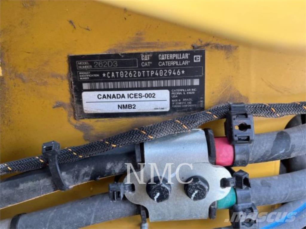 CAT 262D3 Lietoti riteņu kompaktiekrāvēji