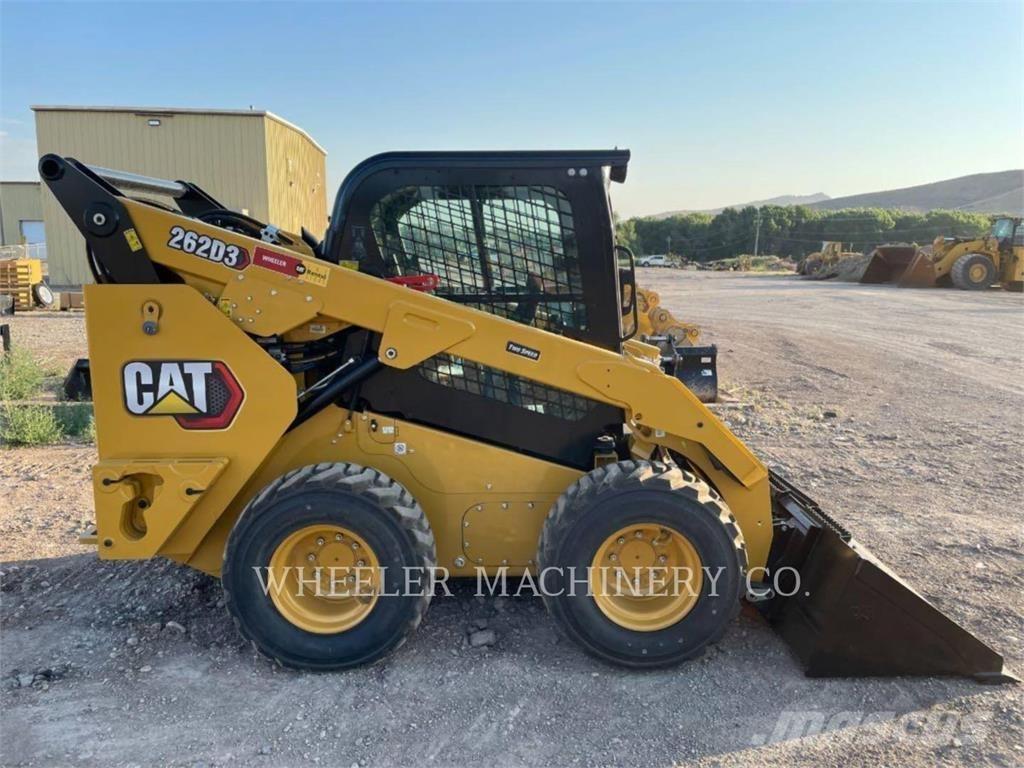 CAT 262D3 C3H2 Lietoti riteņu kompaktiekrāvēji