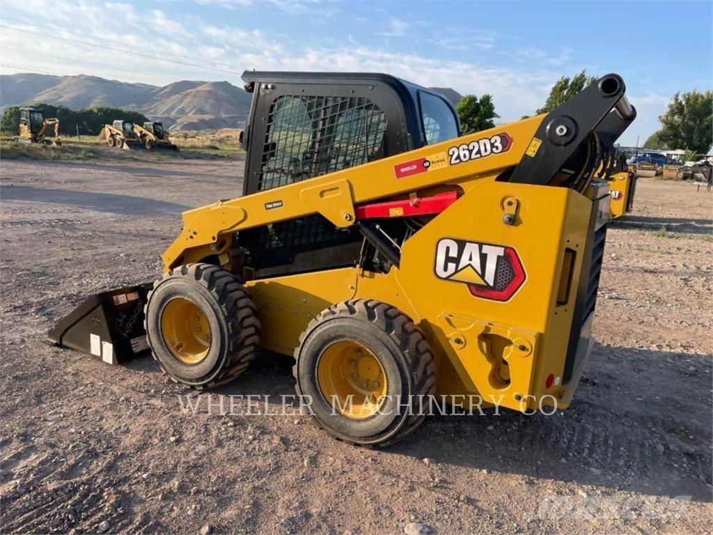 CAT 262D3 C3H2 Lietoti riteņu kompaktiekrāvēji