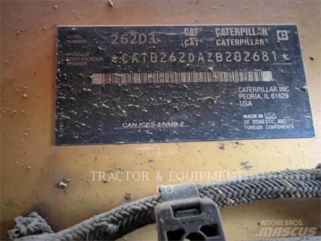 CAT 262D3 H2CB Lietoti riteņu kompaktiekrāvēji