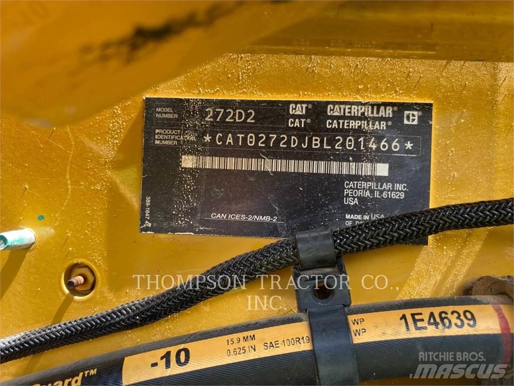 CAT 272 D 2 Lietoti riteņu kompaktiekrāvēji