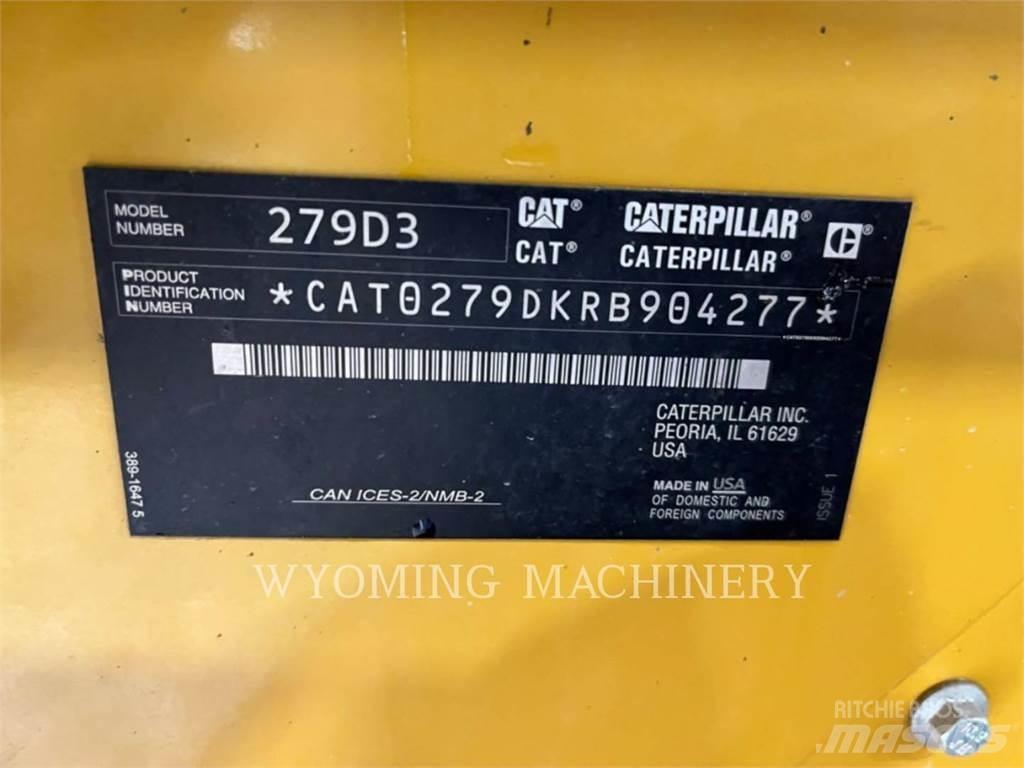 CAT 279D3 Lietoti riteņu kompaktiekrāvēji