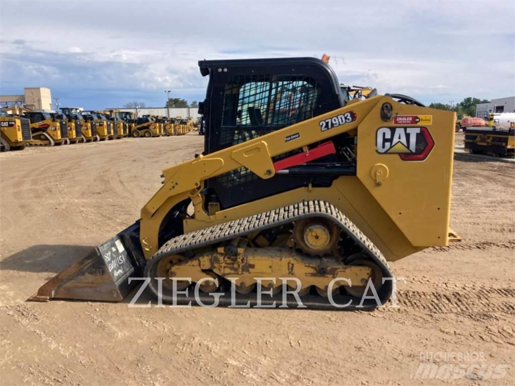 CAT 279D3 Kāpurķēžu iekrāvēji