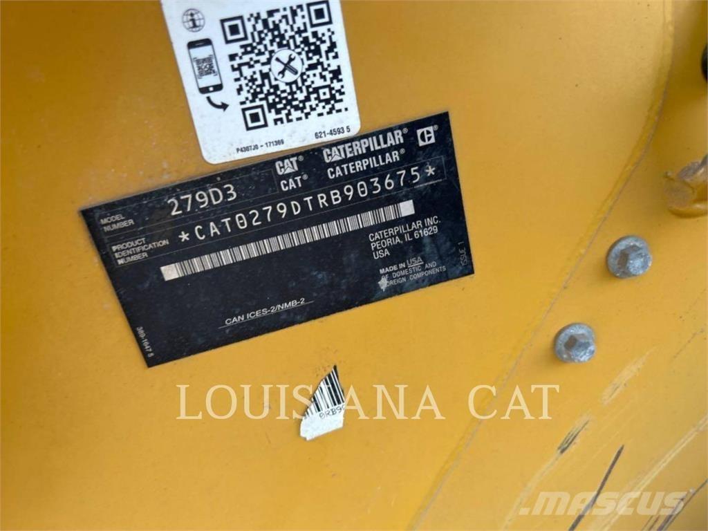 CAT 279D3 Lietoti riteņu kompaktiekrāvēji