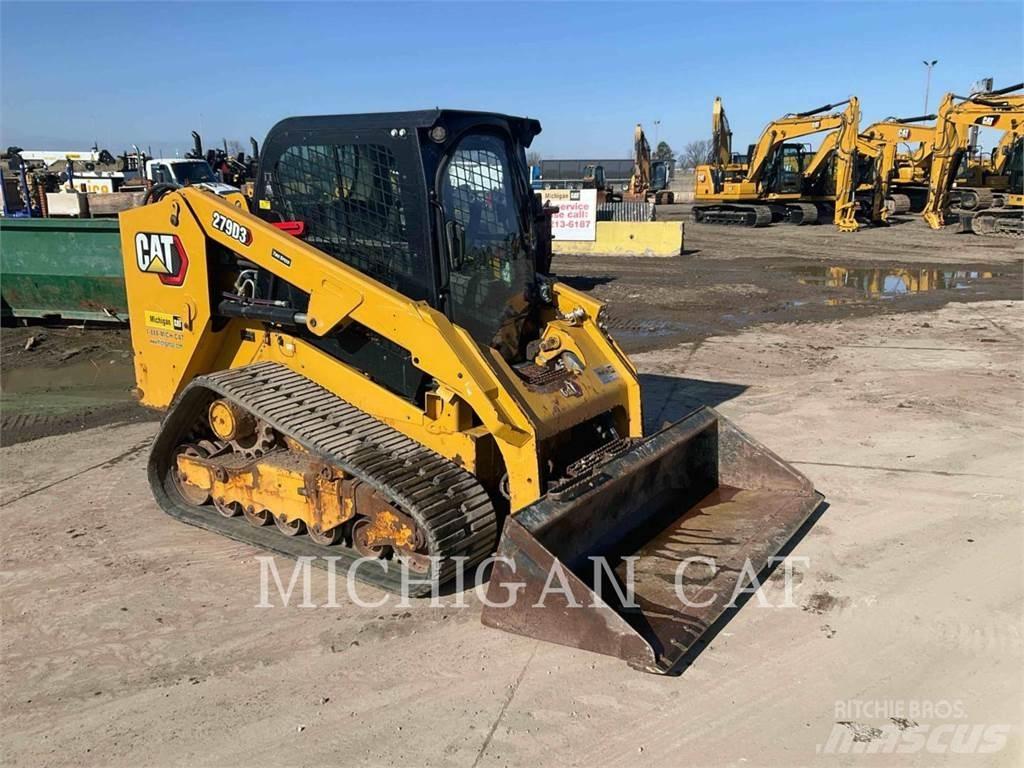 CAT 279D3 AQB Lietoti riteņu kompaktiekrāvēji