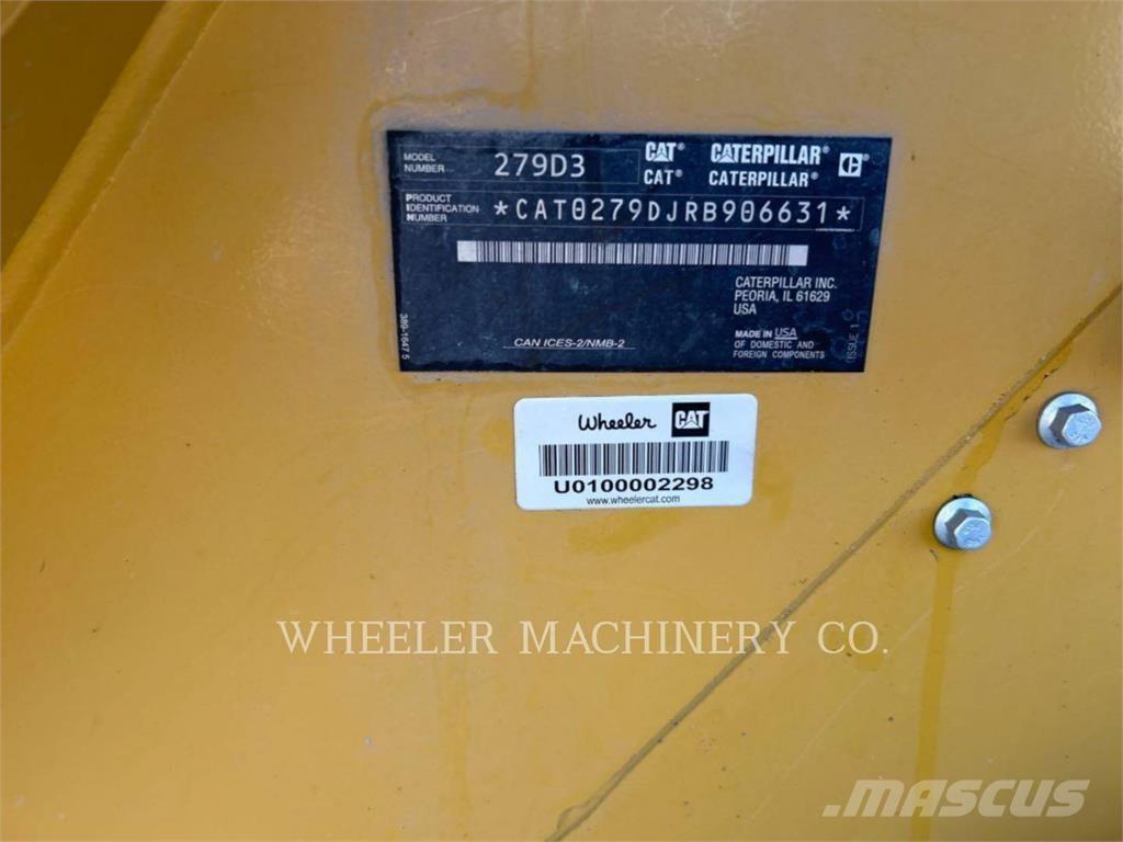 CAT 279D3 C3HF Kāpurķēžu iekrāvēji