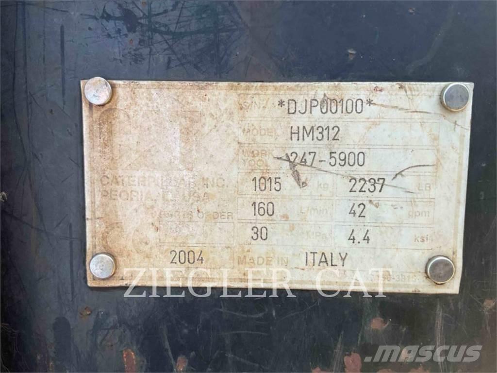 CAT 287C Kāpurķēžu iekrāvēji