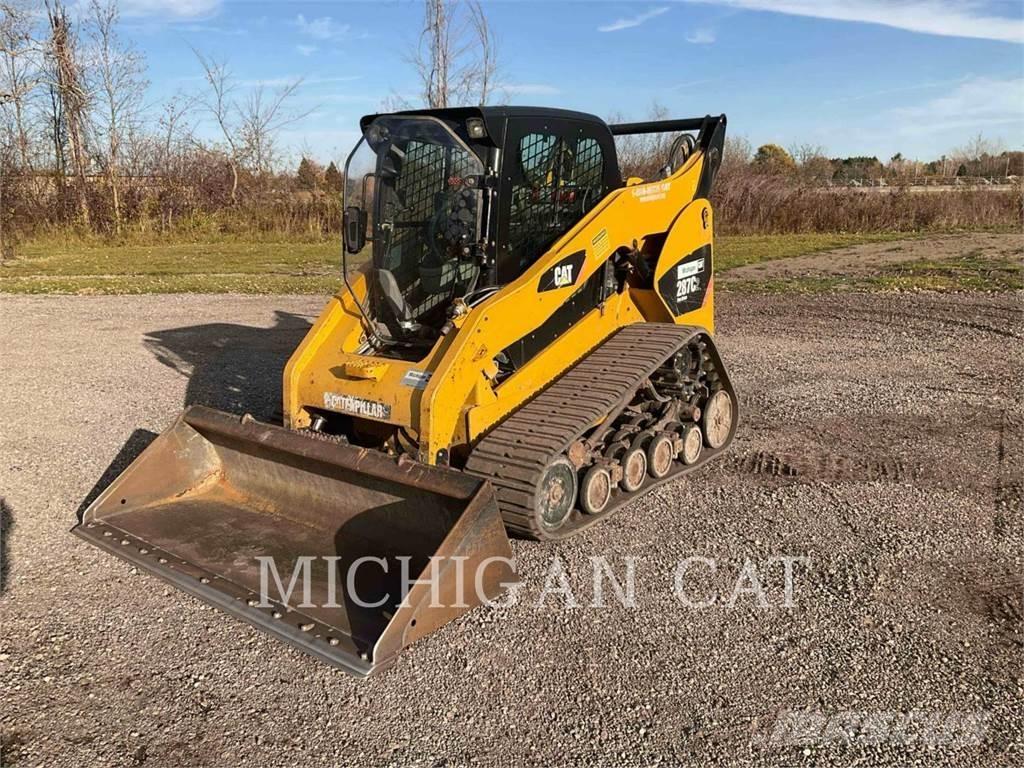 CAT 287C2 A2Q Lietoti riteņu kompaktiekrāvēji