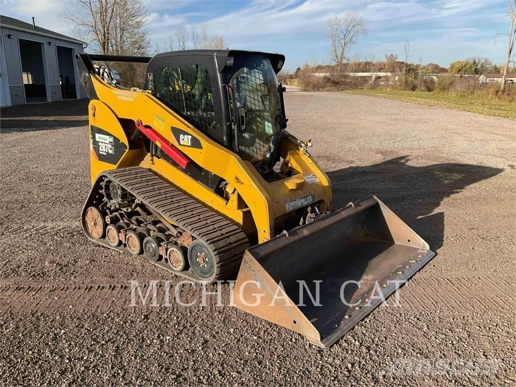 CAT 287C2 A2Q Lietoti riteņu kompaktiekrāvēji