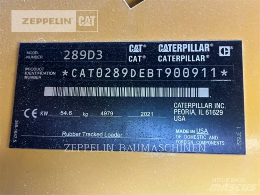 CAT 289D Lietoti riteņu kompaktiekrāvēji