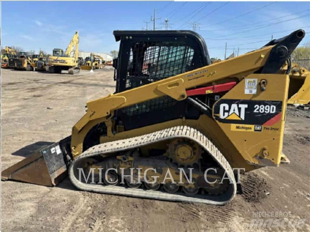 CAT 289D AQB Lietoti riteņu kompaktiekrāvēji
