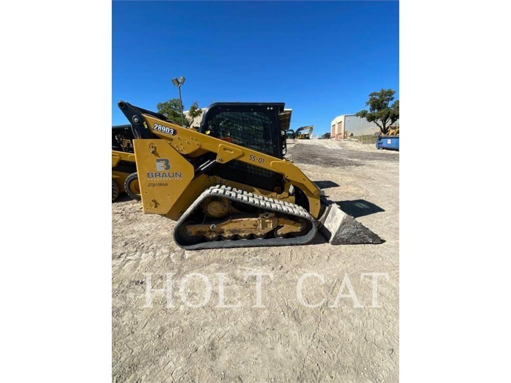 CAT 289D CAB Lietoti riteņu kompaktiekrāvēji
